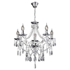 Żyrandol LAMPA wisząca VEN W-N 2325/5 pałacowa OPRAWA z kryształkami ZWIS crystal maria teresa przezroczysty