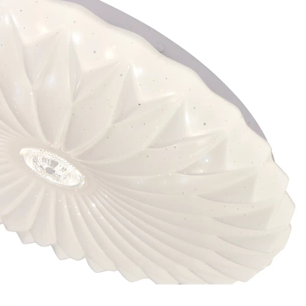 Sypialniany plafon Zivora LP-4890/1C-40 WH LED 23W 4000K biały