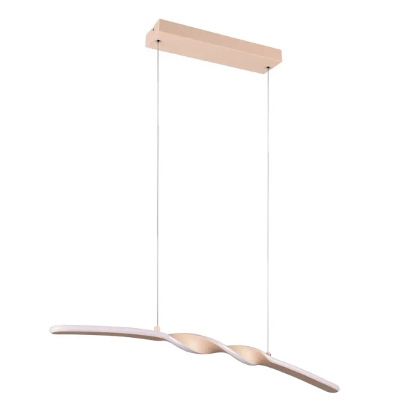 Wisząca lampa do salonu GINKO R35791166 LED 18W 3000K beżowy