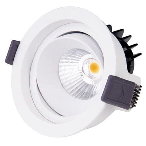 Wpustowa lampka do zabudowy HIDEN H0109 LED10W IP32 3000K do przedpokoju biała