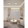 Sufitowa lampa do łazienki LUMO C0272 LED 24W 3000-6000K IP44 czarna