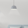 Industrialna lampa wisząca Malia 3095 szary zwis nad wyspę kuchenną