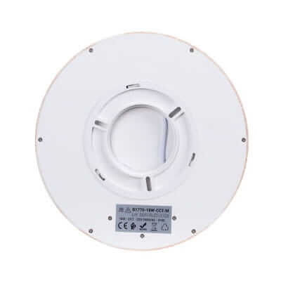 Lampa sufitowa Maze ABR-PLO-OCED-18W LED 18W 3000-6000K drewno biała