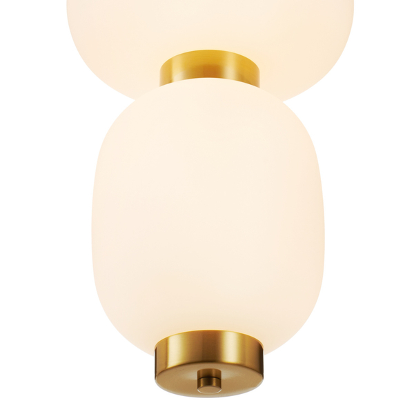 Zwieszana lampa BRILLA ST-CP241210-3L złota LED 69W 3000K złoty biały
