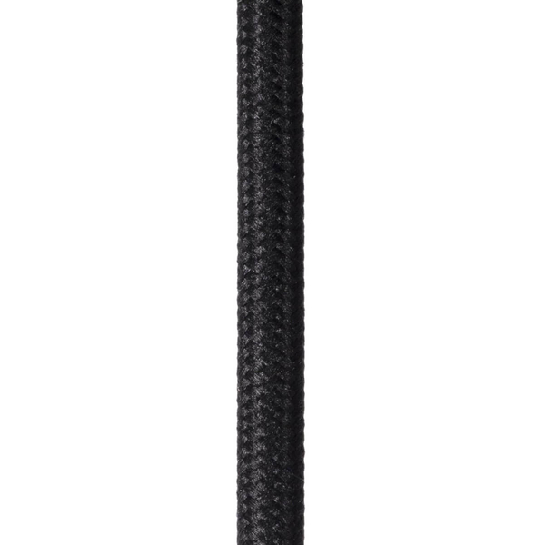 Lampa wisząca abażurowa Jessica 10421/30/30 tkanina czarna