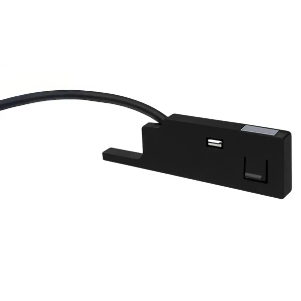 Łącznik narożny szynowy magnetyczny Magnetic Track ML2170 czarny