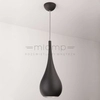 LAMPA wisząca DROP P0233 Maxlight zwis OPRAWA metalowa kropla łezka czarna