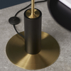 Podłogowa lampa hampton L&-196693 Light& gałązki balls mosiądz czarna