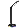 Biurkowa lampka dotykowa NEPTUN 325044 LED 7W 4000K+RGB czarny