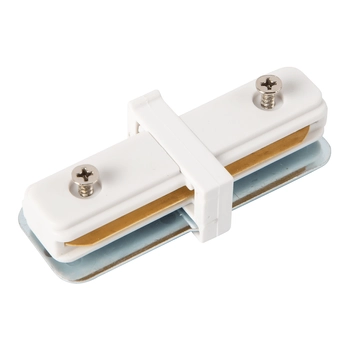 Prosty łącznik jednoobwodowy Track Light ML0709 metalowy biały