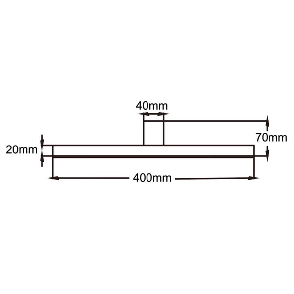Kinkiet ścienny nad lustro Nevada LP-778/1W M BK Light Prestige LED 12W 4000K IP44 czarny