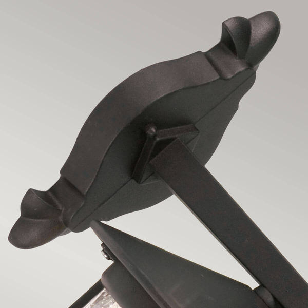 Kinkiet elewacyjny Hereford BL21-G-BLACK Elstead lampion na balkon czarny