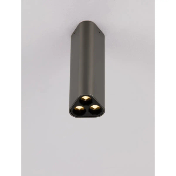 Metalowa lampa sufitowa PARENZO LE45523 LED 6W 3000K srebrna
