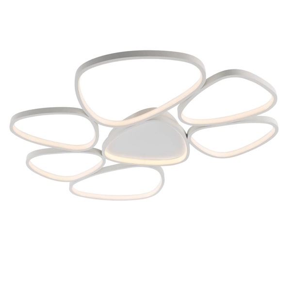 Lampa nasufitowa Pebbles 14046-16 Just Light LED 54W 3000K kamyki biała