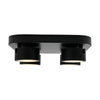Lampa sufitowa wielopunktowa Clyde 2412256003 LED 14W 2700K czarny