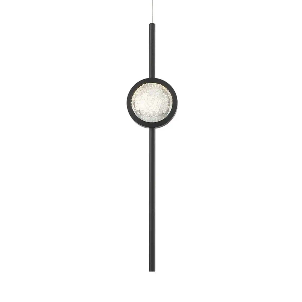 Salonowa lampa wisząca Barletta QN-BARLETTA-1P-BK LED 6W 3000K czarny