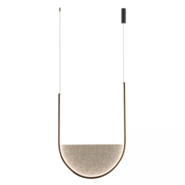 Jadalniana lampa wisząca 23164 LED 28W 3000K czarna szara