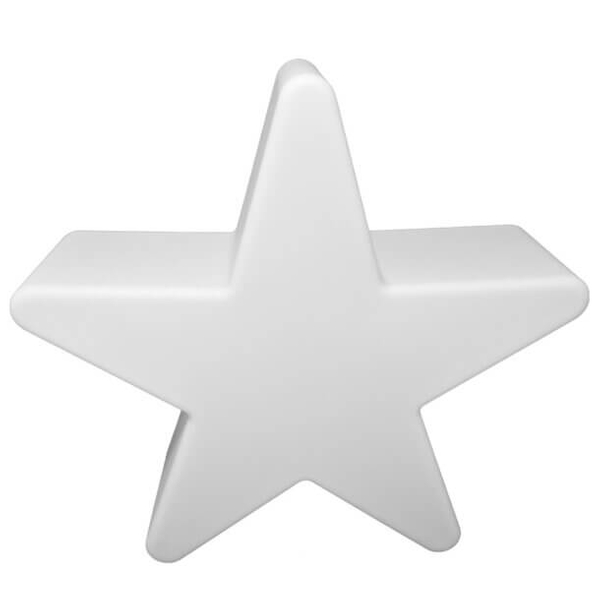 Dekoracyjna lampa stojąca Star ES-CR014 Step LED 5W RGBW IP65 gwiazda biała