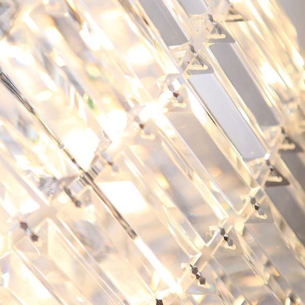 Lampa wisząca PUCCINI P0266 kryształowy zwis glamour crystal przezroczysty