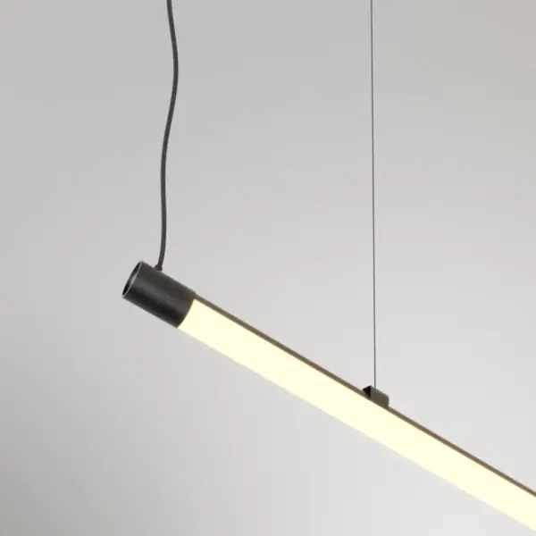 Wisząca lampa nad stół sticks czarna PIPER LED 26,5W 2700-4000K nad wyspę 71265-M942-D9-PH-12