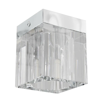 Sufitowa lampa glamour CUBO OR81039 Orlicki kostka przezroczysta