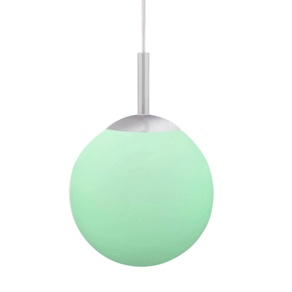 Pojedyncza lampa wisząca BOLO 22072-55 Just Light kula RGB srebrny