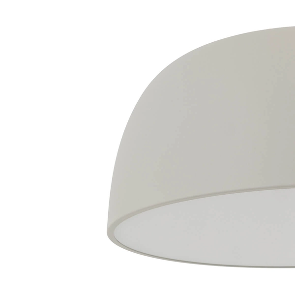 Zwisająca lampa Satellite 11226 Nowodvorski do sypialni jedwabisty szary