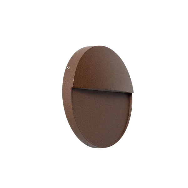 Zewnętrzna ścienna lampa Lunaria ABR-LZKO-BR LED 6W 2200-4000K IP54 brązowa