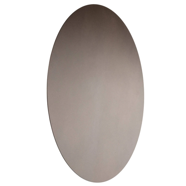 Okrągła lampa ścienna Luna 6454 do kuchni dysk metalowa brązowa