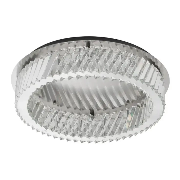Plafon kryształowy CANLIRA LE45160 LED 40W 3000K ściemnialny przezroczysty