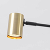 Złoty żyrandol lampa SNOW LP-731/6P GD Light Prestige salonowy metal tuba sticks