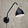 Kinkiet LAMPA ścienna VALENCIA 106081 Markslojd metalowa OPRAWA regulowana czarna