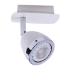 Spot LAMPA sufitowa CALASA SPL-9372-1A WH Italux regulowana OPRAWA metalowy reflektorek biały chrom