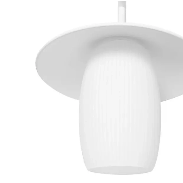 Kinkiet ścienny do przedpokoju Jingu JNB11000 szklana biały