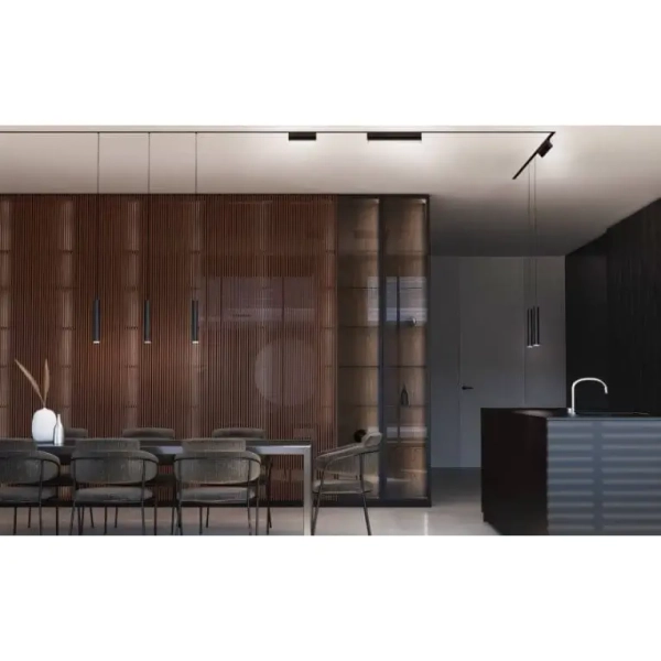 Lampa do systemu szynowego magnetycznego 10143 LED 9W 3000K czarna