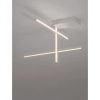 Geometryczna lampa sufitowa ZAMERCA LE45483 LED 25W 3000K biały