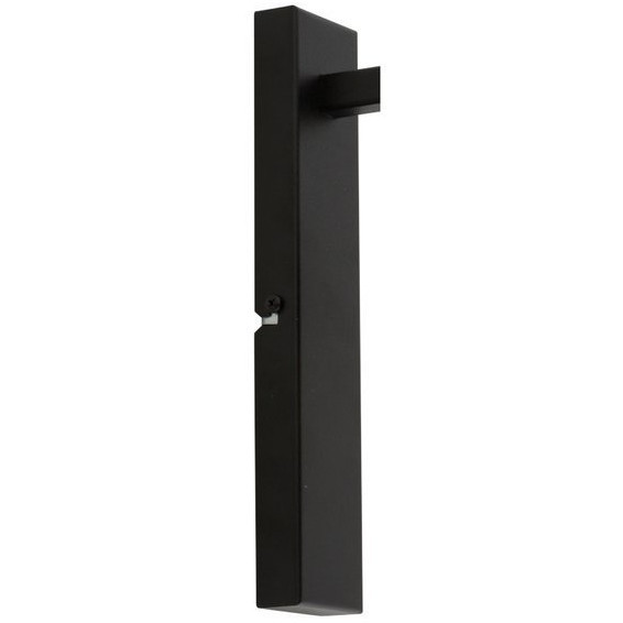 LAMPA ścienna PRO 32153 Sigma metalowa OPRAWA abażurowy kinkiet czarny złoty