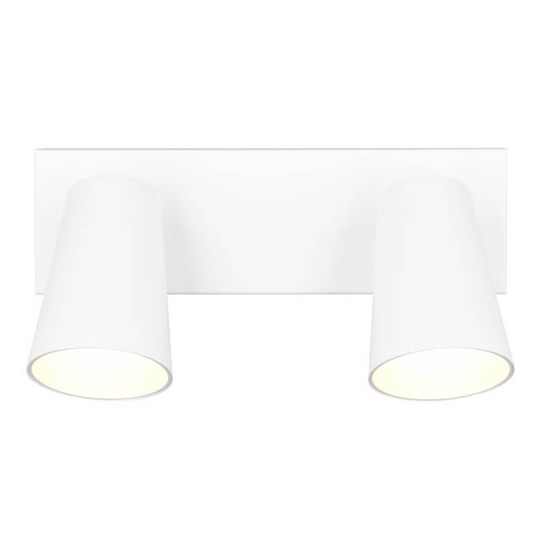 Sufitowa lampa Sharp 817100231 reflektorki tuby do kuchni metalowa biała