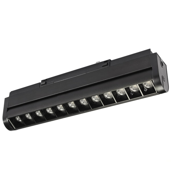 Lampa do szyny magnetycznej regulowana 969 Domeno LED 12W 4000K czarna