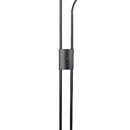 Podłogowa lampa stojąca Ophus LED 23W 3000K do sypialni czarna