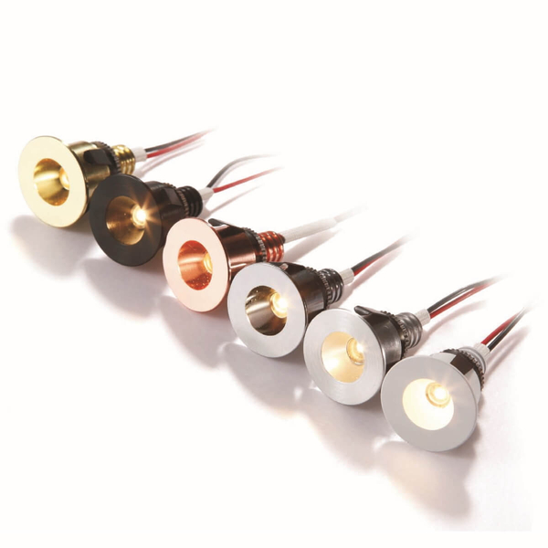 Downlight podtynkowy POINT 288001206 LED 1W 4000K okrągły chrom