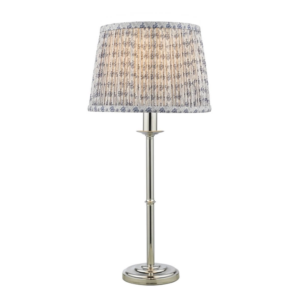 Metalowa podstawa do lampki nocnej Marble MAR4238-EH Dar Lighting nikiel