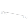 Podtynkowa belka lampa MONO 7831 regulowana do sypialni biała