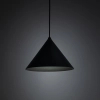 Zwisająca lampa do kuchni Cono 6630 stożkowa nad blat czarny