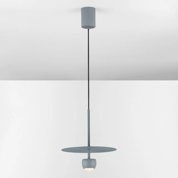 Lampa do jadalni okrągła BAILA LE44536 LED 8W 3000K wisząca szary