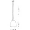 Wisząca LAMPA industrialna MISAWA 7838 Shilo metalowa OPRAWA okrągły ZWIS loftowy czarny