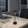Bezprzewodowa lampa stołowa Sam ML1386 LED 5W 3000K USB-C czarny złoty