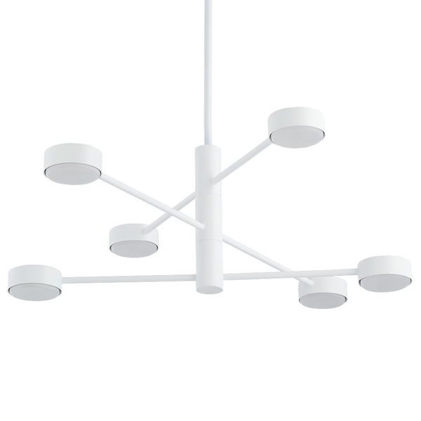 Loftowa LAMPA sufitowa ORBIT 7942 Nowodvorski regulowane pręty sticks molekuły do sypialni białe