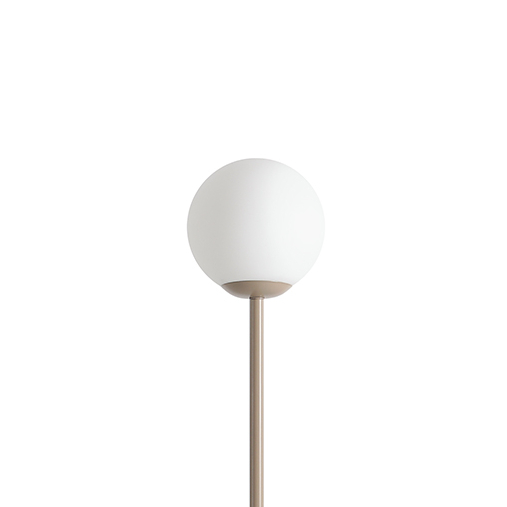 Podłogowa lampa stojąca Pinne 1080A17 Aldex loftowa do pokoju beżowa biała