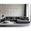 Nowoczesna lampa wisząca Ubeda LED 26W 3200K do pokoju czarna biała